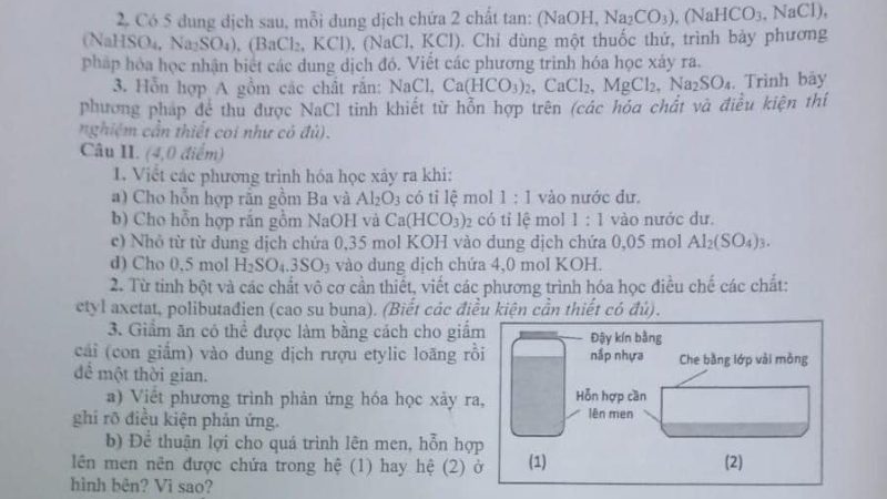 File word đề thi HSG Hóa 9 Sơn La – năm học 2022 – 2023