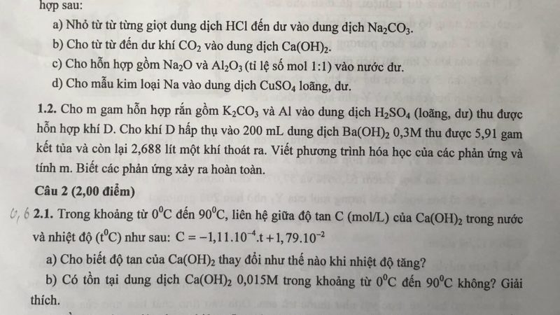 File word Đề thi vào 10 Chuyên Hóa Khánh Hòa – Năm học 2023 – 2024